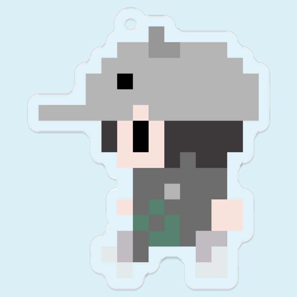 アクリルキーホルダー ドット絵Ver