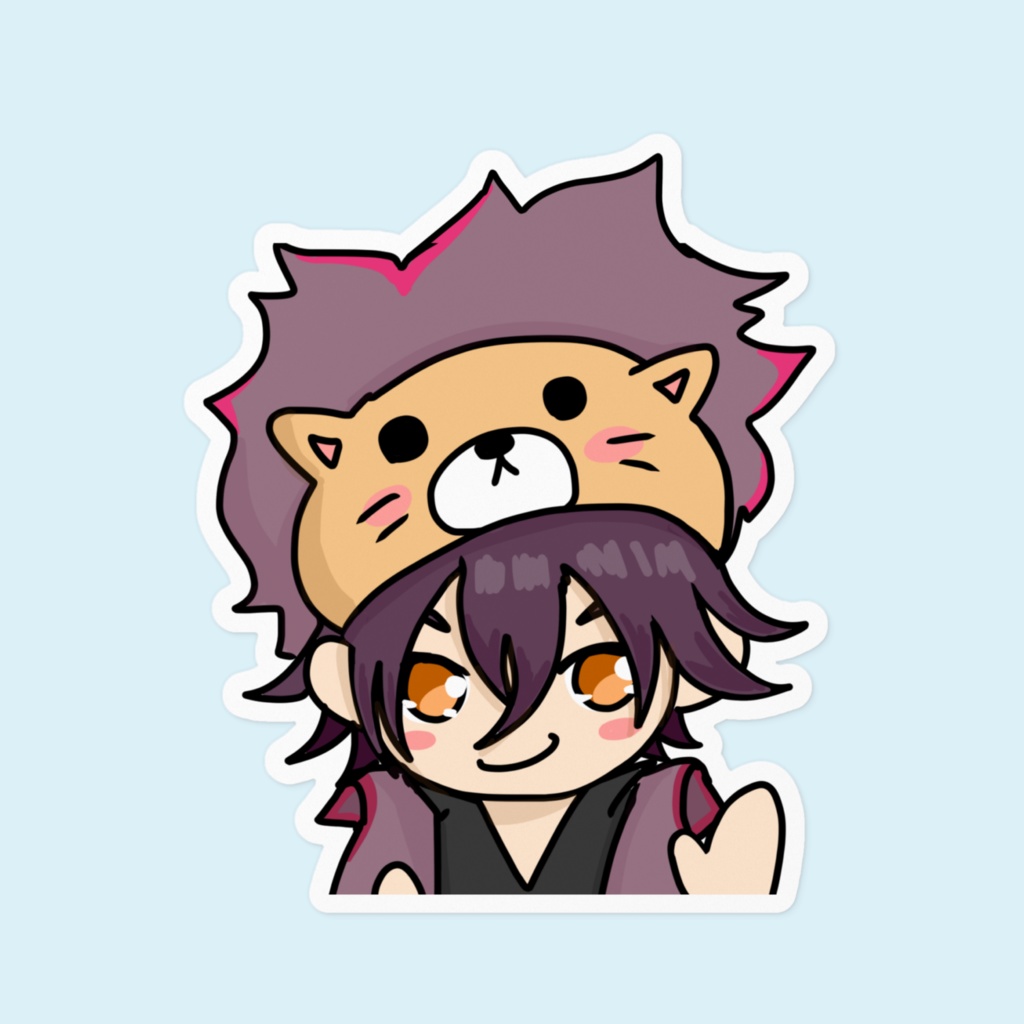 ステッカー ミニキャラVer