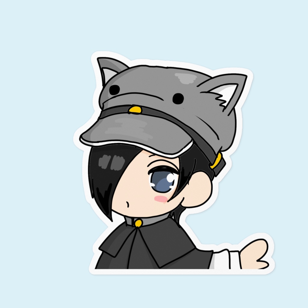 ステッカー ミニキャラVer
