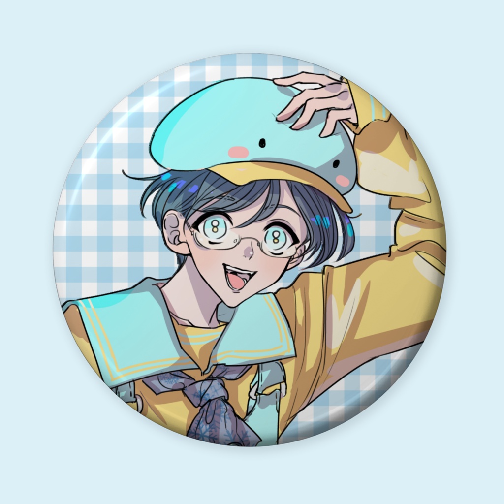 缶バッジ キャラビジュVer