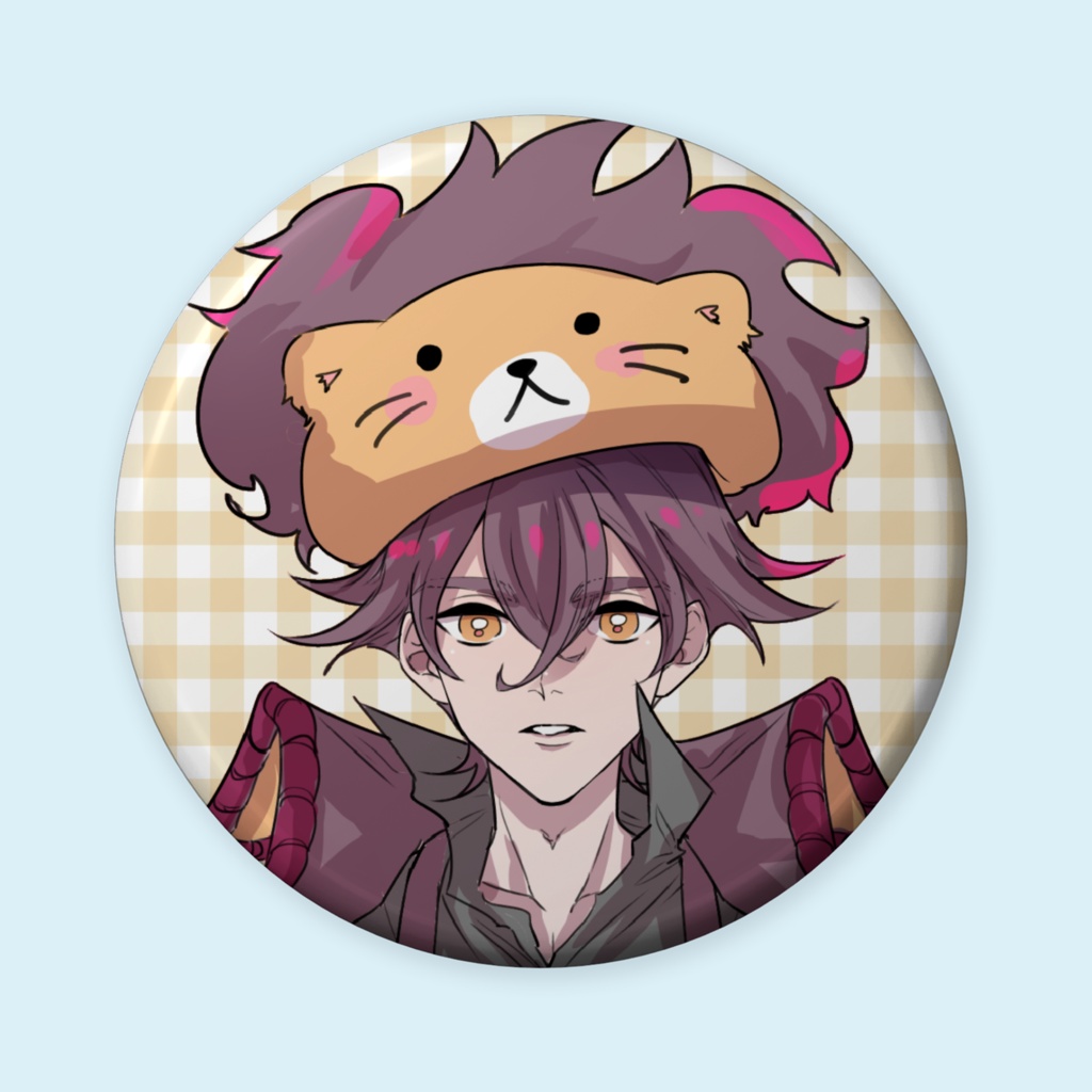 缶バッジ キャラビジュVer