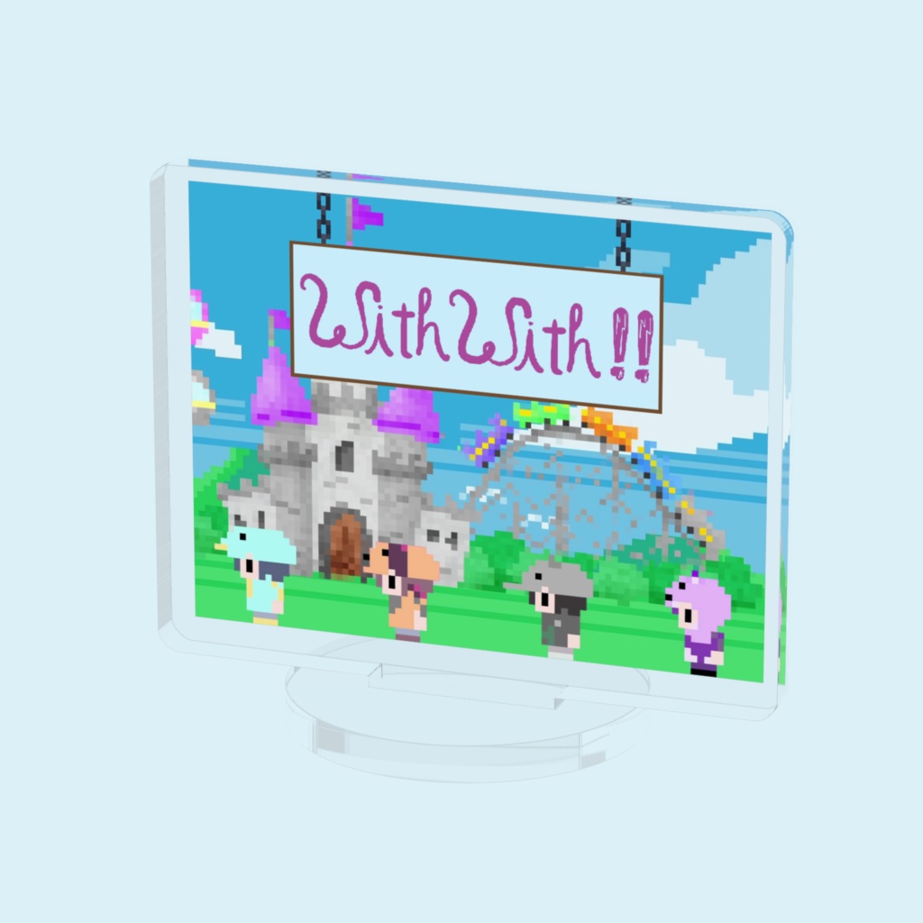 アクリルスタンド ドット絵Ver