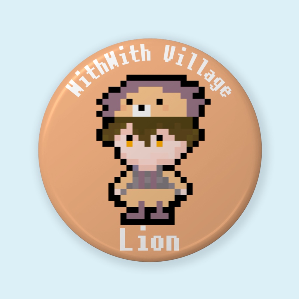 mini缶バッジ ドット絵Ver