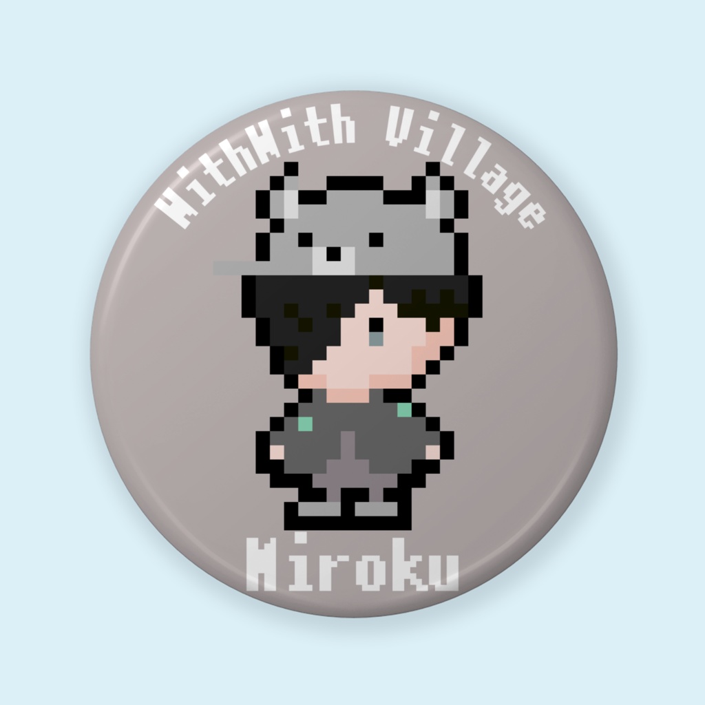 mini缶バッジ ドット絵Ver