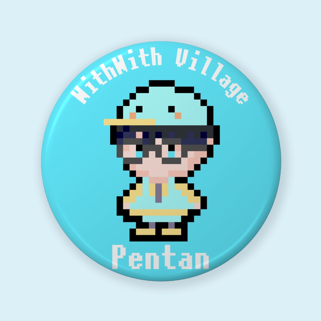 mini缶バッジ ドット絵Ver