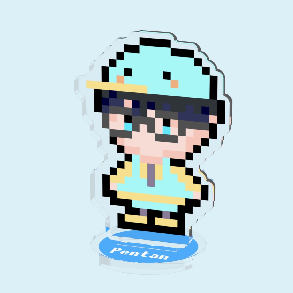 miniアクリルスタンド ドット絵Ver