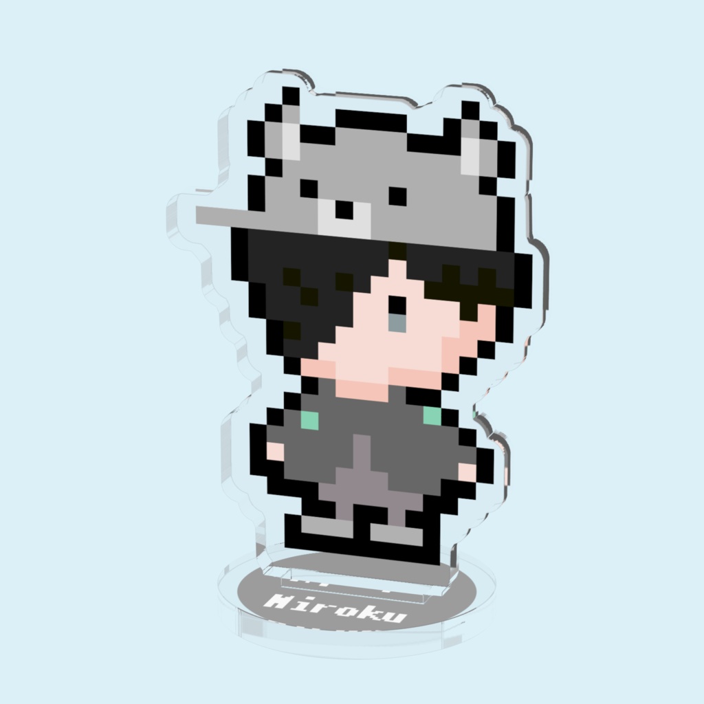 miniアクリルスタンド ドット絵Ver