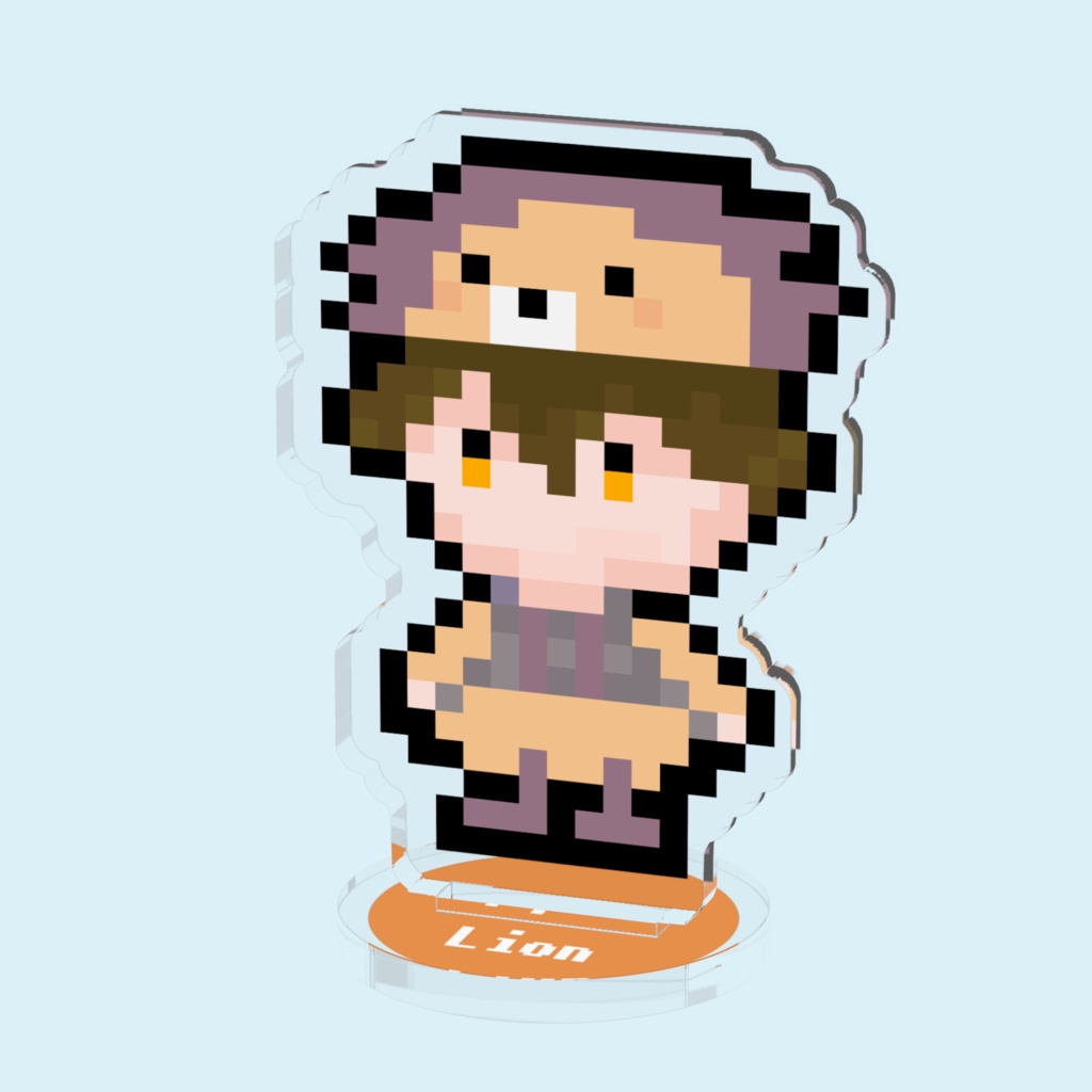 miniアクリルスタンド ドット絵Ver