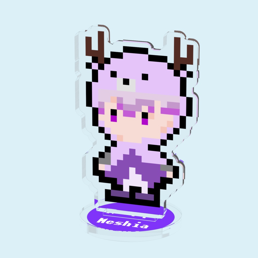 miniアクリルスタンド ドット絵Ver