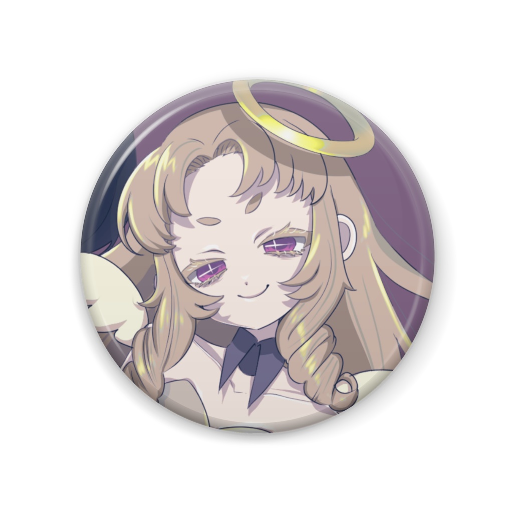 缶バッジ(天使ちゃん)