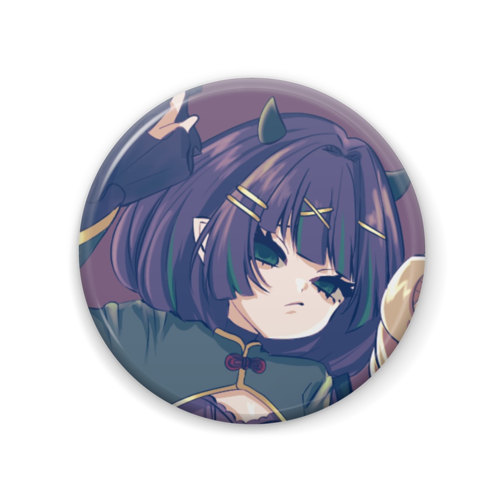 缶バッジ（悪魔ちゃん）