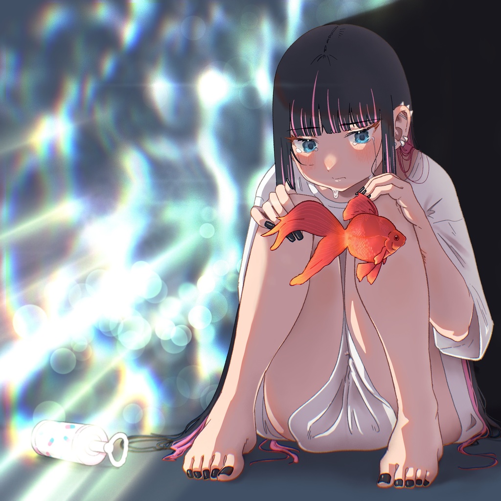 スクエアドットフィアテルパウゼ イラストカード12枚セット(CDジャケットサイズ)