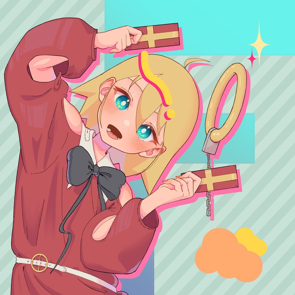 スクエアドットフィアテルパウゼ イラストカード12枚セット(CDジャケットサイズ)