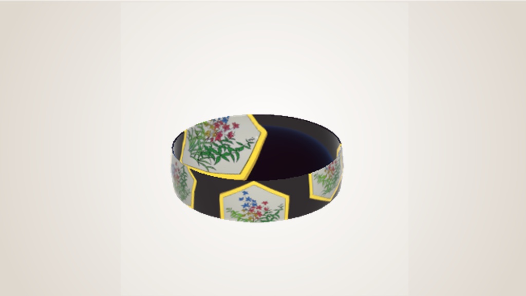 【無料】夏の平茶碗 3Dモデル 5種セット🍵