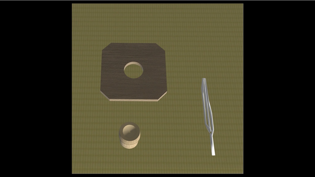 茶道🍵 8畳 炉と真形釜(ギミック付)