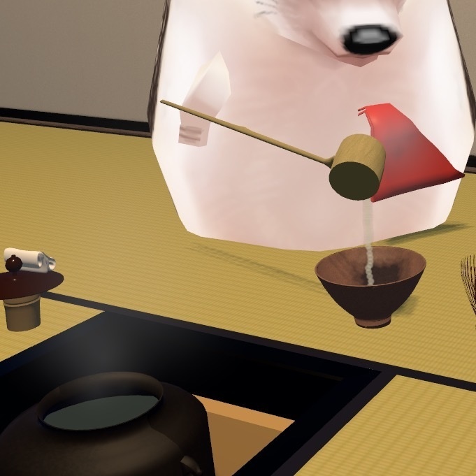 茶道🍵 8畳 炉と真形釜(ギミック付)