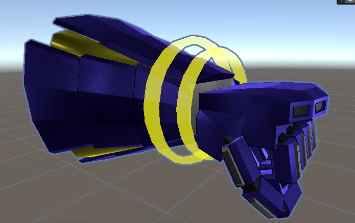 【VRC想定】ロケットパンチ搭載!!腕型ファンネル