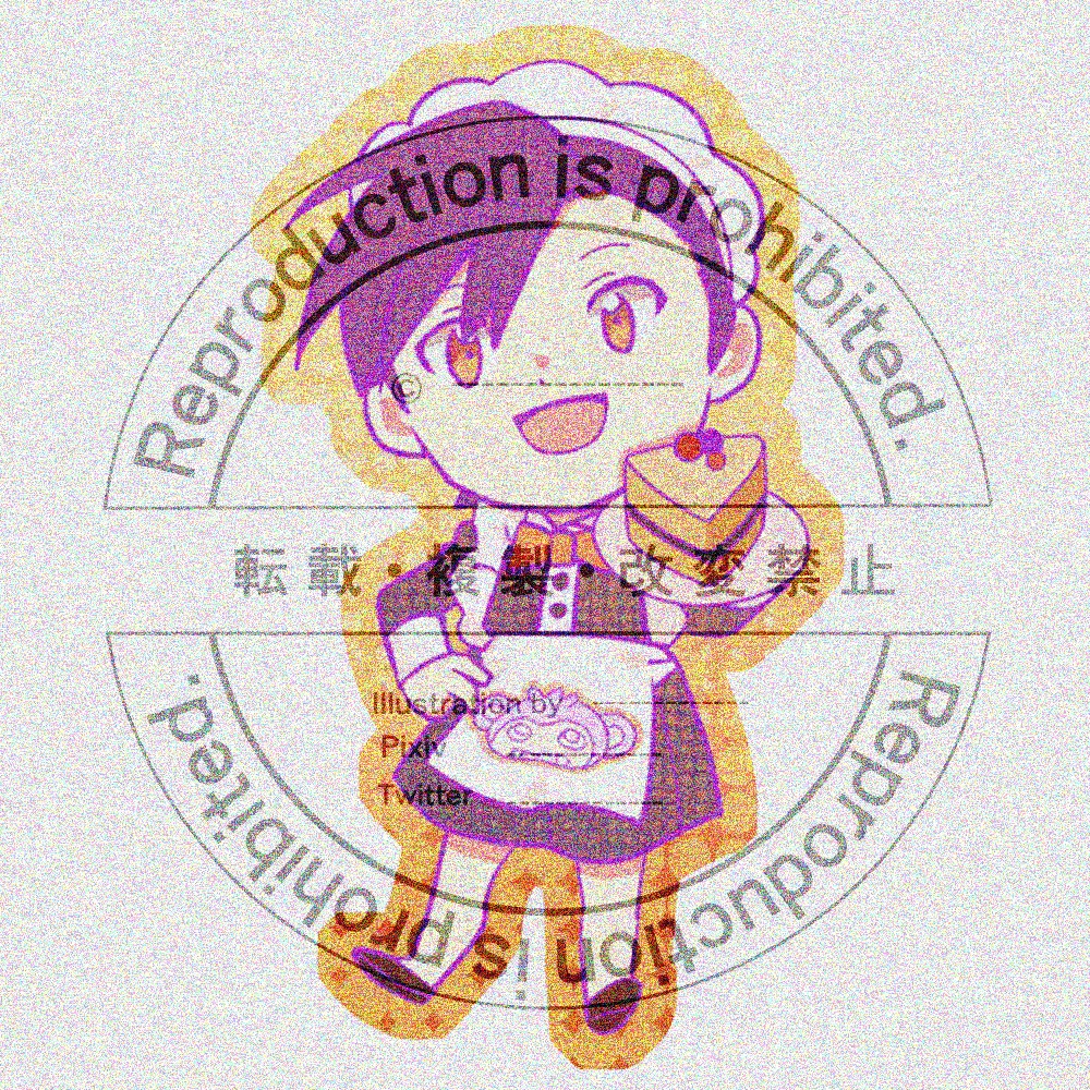 女仆咖啡厅主题亚克力立牌-金款 Maid Cafe Theme Acrylic Figure-Gold