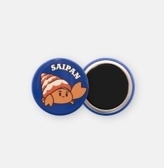 ヤドカリくんマグネット 32mm 全8色