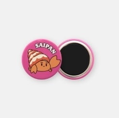 ヤドカリくんマグネット 32mm 全8色