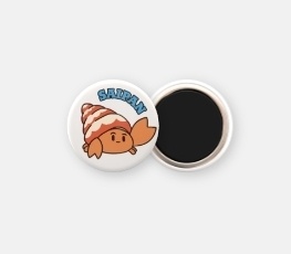 ヤドカリくんマグネット 32mm 全8色