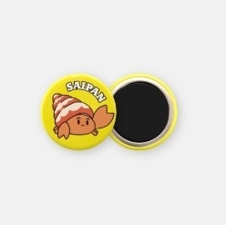 ヤドカリくんマグネット 32mm 全8色