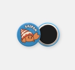 ヤドカリくんマグネット 32mm 全8色