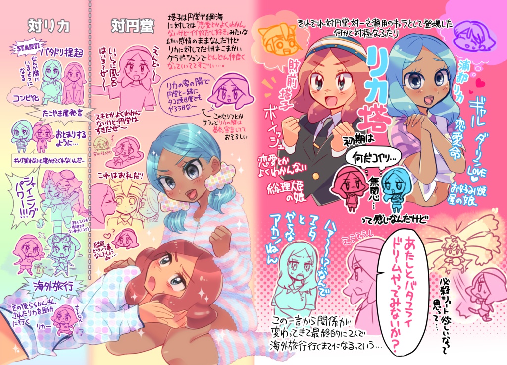 【DL版】イナズマ百合図鑑〜百合について〜