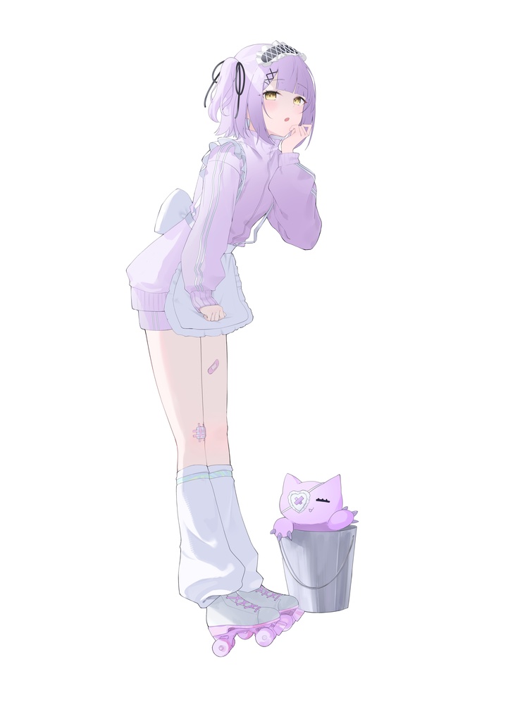 【非公式】紫宮るなオーロラアクリルスタンド