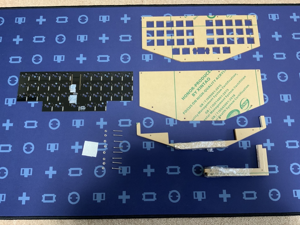 cool635試作版(自作キーボードキット)