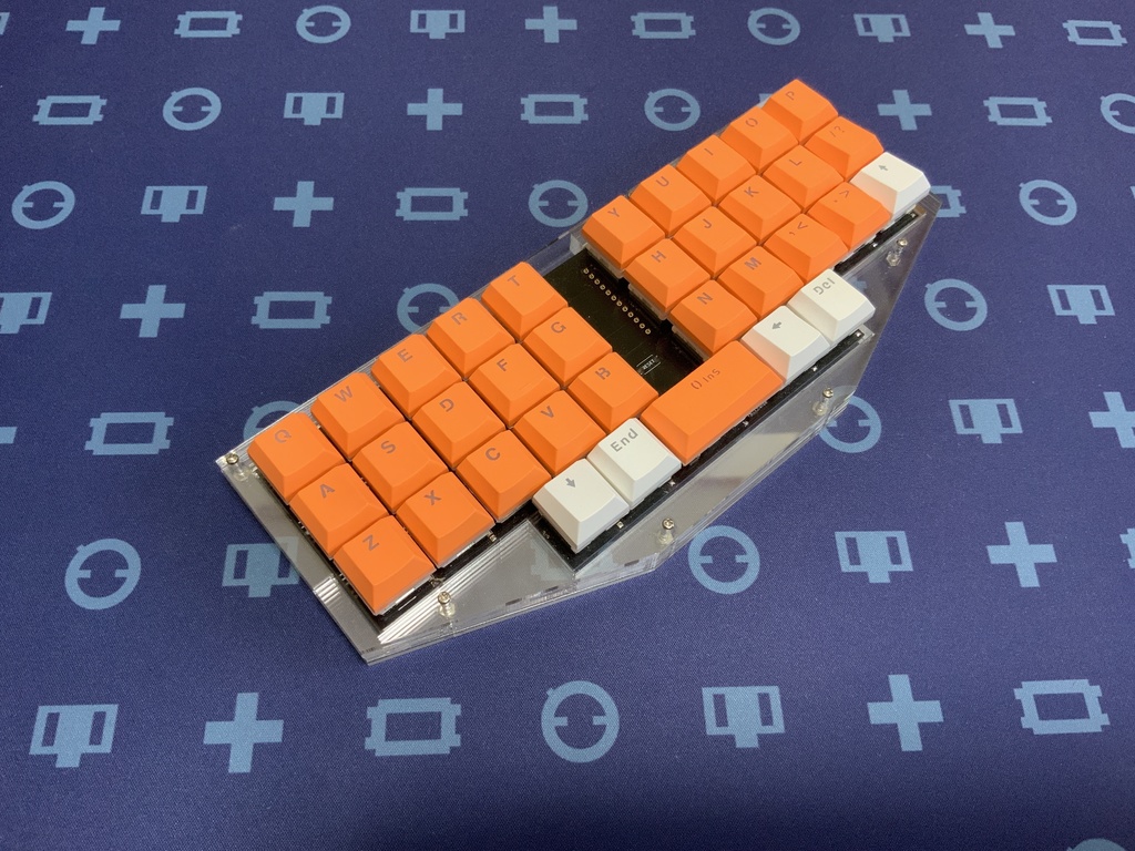 cool635試作版(自作キーボードキット)