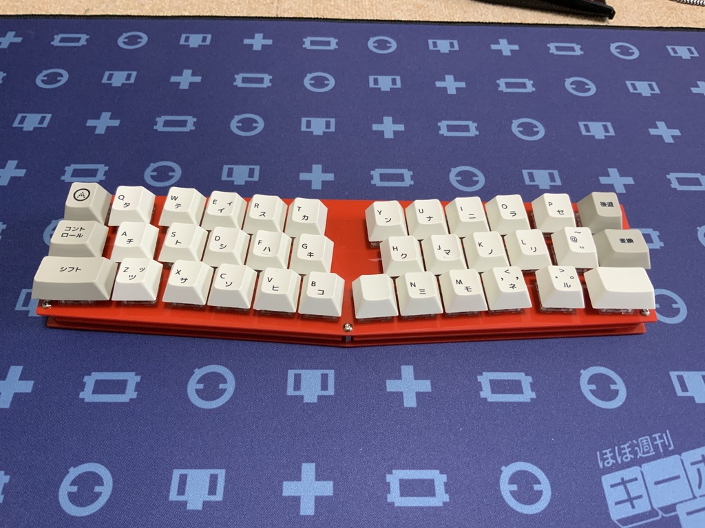 (ハンダ付け不要版)cool836A(Ver.B+モデル)赤色(自作キーボードキット)