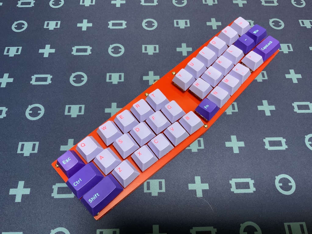 cool836A(Ver.B+モデル)(それぞれ赤色・黒色)(自作キーボードキット)