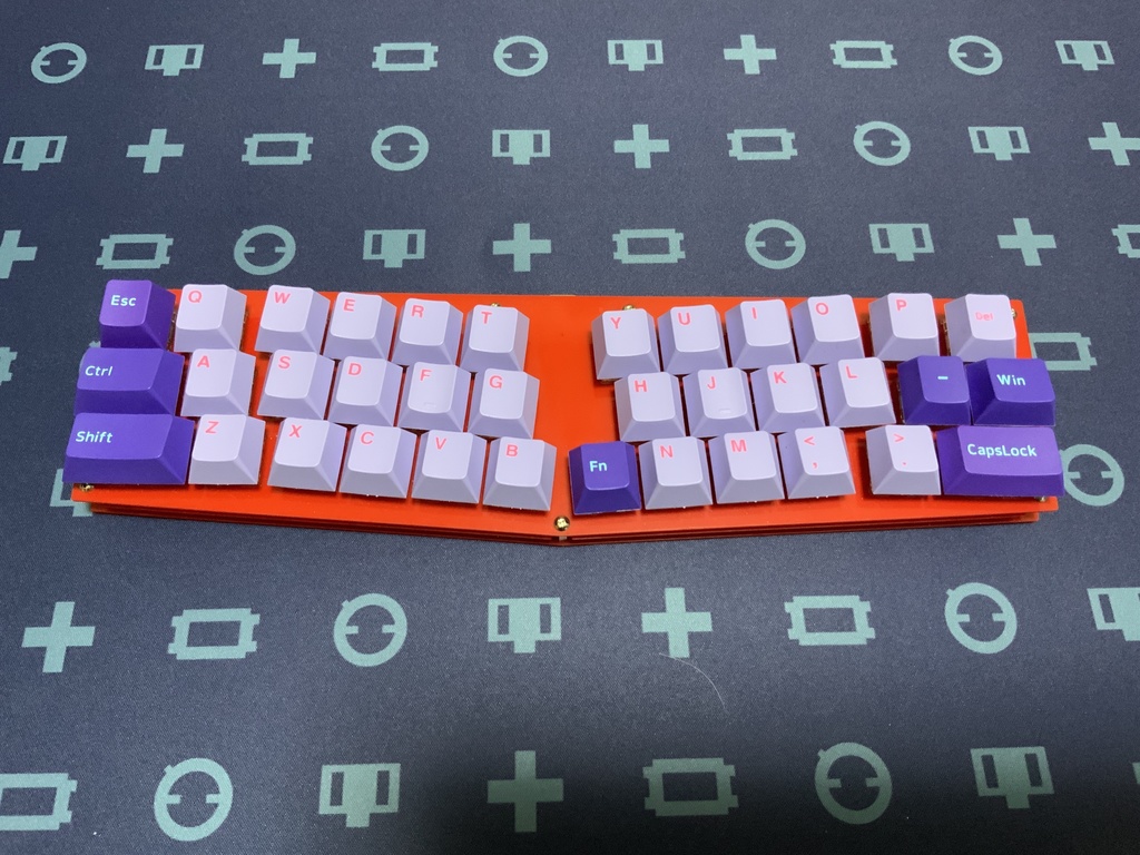 cool836A(Ver.B+モデル)(それぞれ赤色・黒色)(自作キーボードキット)