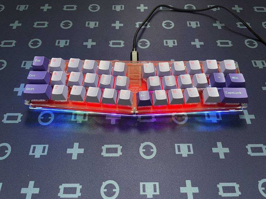 cool836Aアクリルケース ※Ver.B+モデル対象