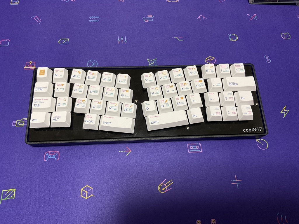 cool847自作キーボードキット