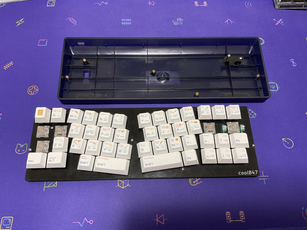 cool847自作キーボードキット