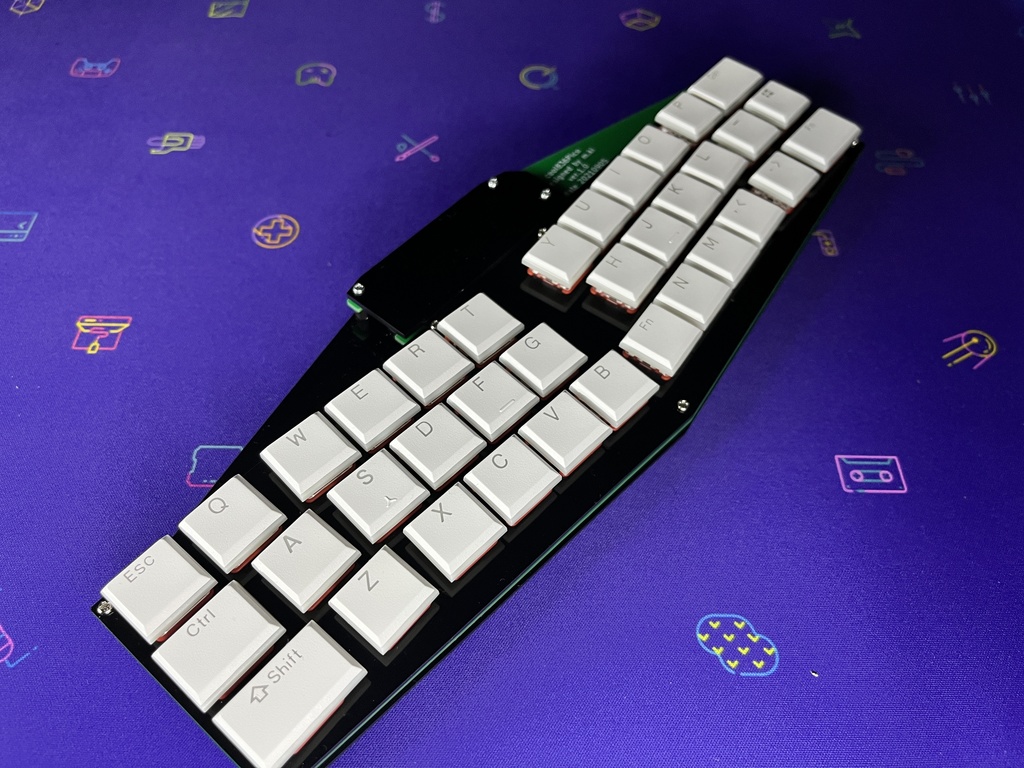 cool836pico(Raspberry Pi Pico使用)自作キーボードキット