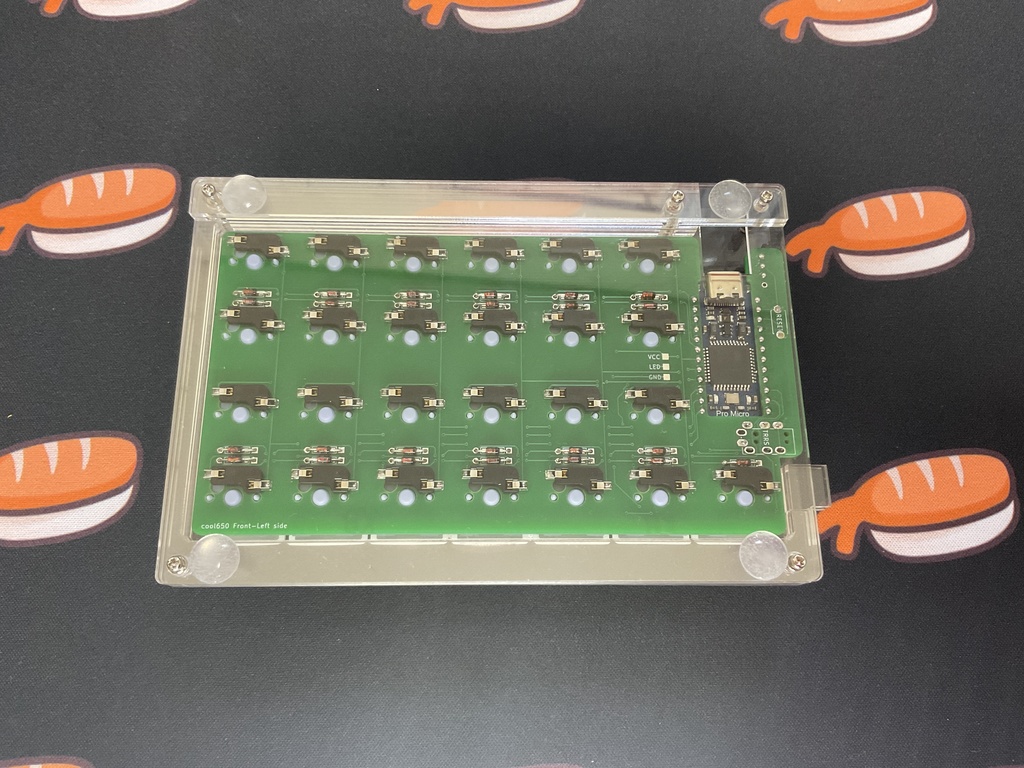 cool650自作キーボードキット