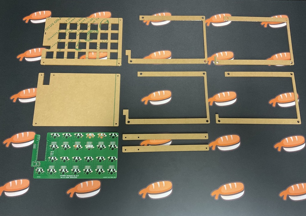 cool650自作キーボードキット