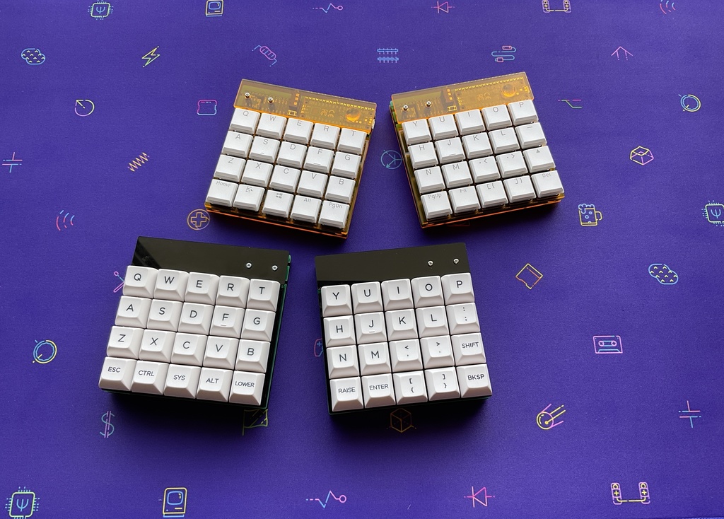 cool640 と cool644の自作キーボードキット