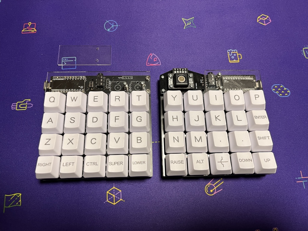 cool640 と cool644の自作キーボードキット