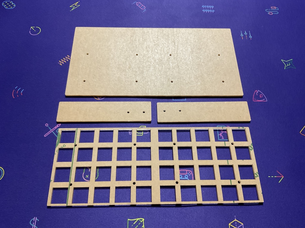 cool640 と cool644の自作キーボードキット