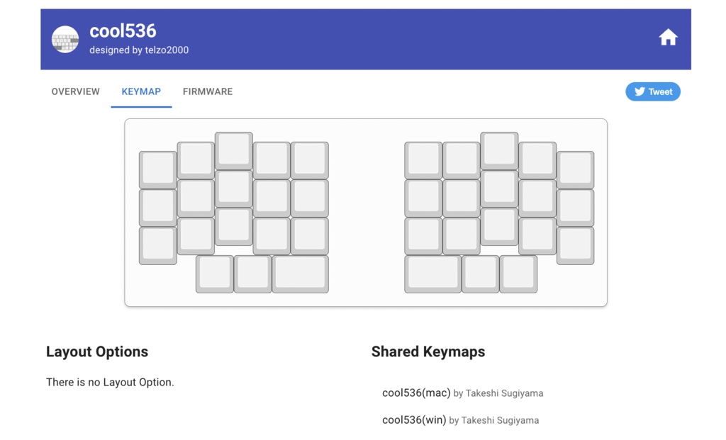 cool536 自作キーボードキット