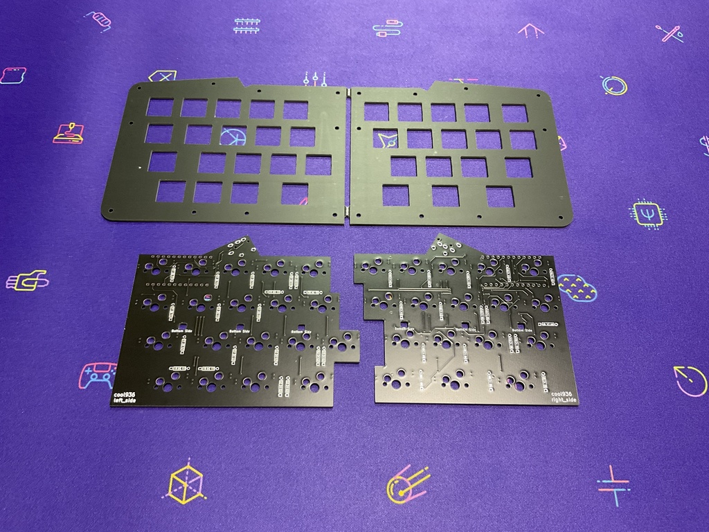 cool936自作キーボードキット