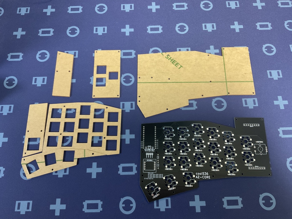 ベストセラー AZ-M5Ortho 自作 キーボード 完成品 オマケ付 | nextstep