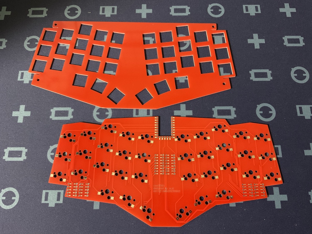 cool536lc自作キーボードキット