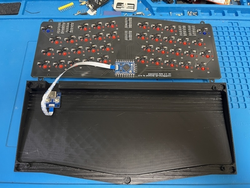 cool838chax自作キーボードキット