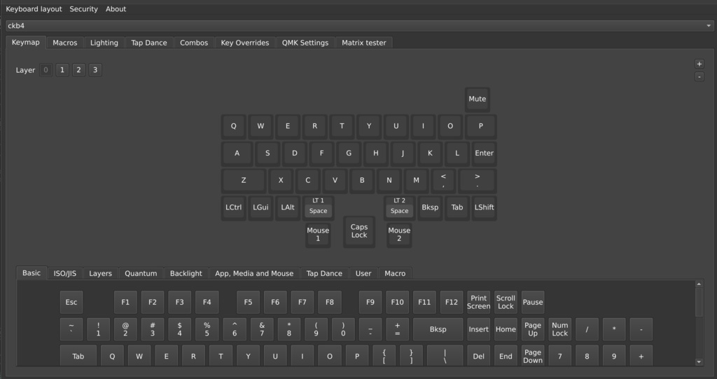 ckb4自作キーボードキット