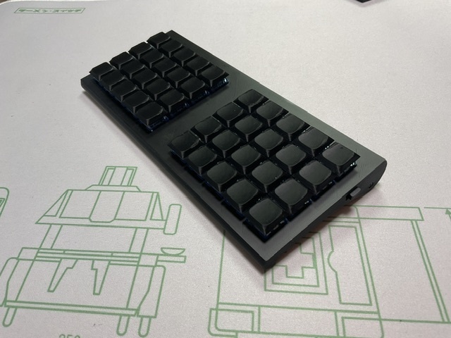 cool640zmk自作キーボードキット